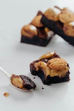 Cookie dough brownie