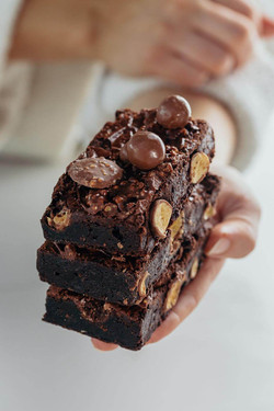 Malteser brownie