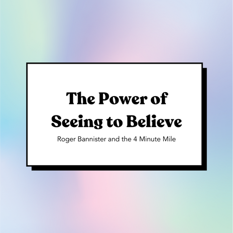 The Power of Seeing to Believe