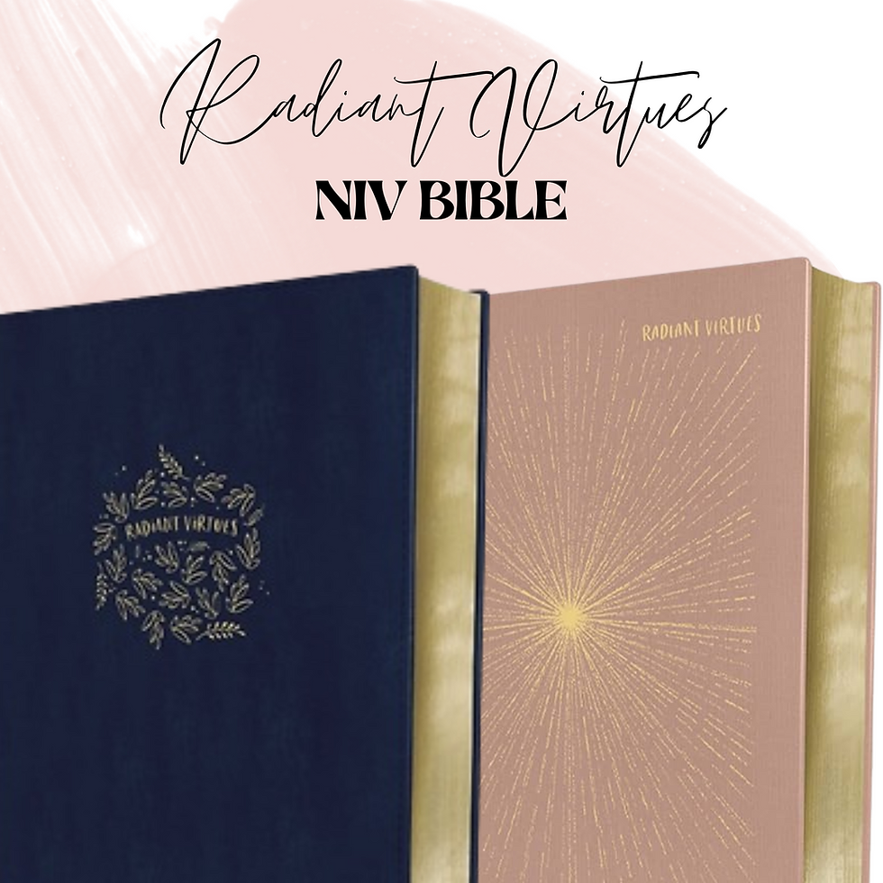 NIV Radiant Virtues Bible: A Beautiful Word Collection