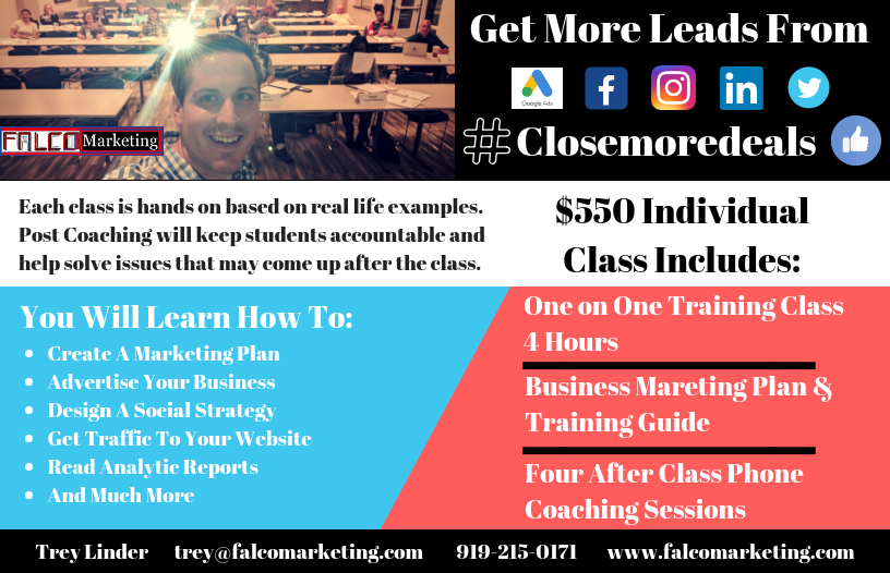 Raleigh Marketing Training