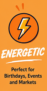 Soda Rush: Energetic - Perfec for Birthdays, Events and Markets