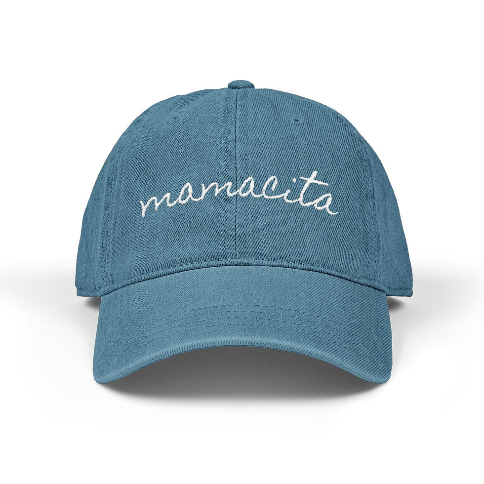 Blue Denim Mamacita Hat