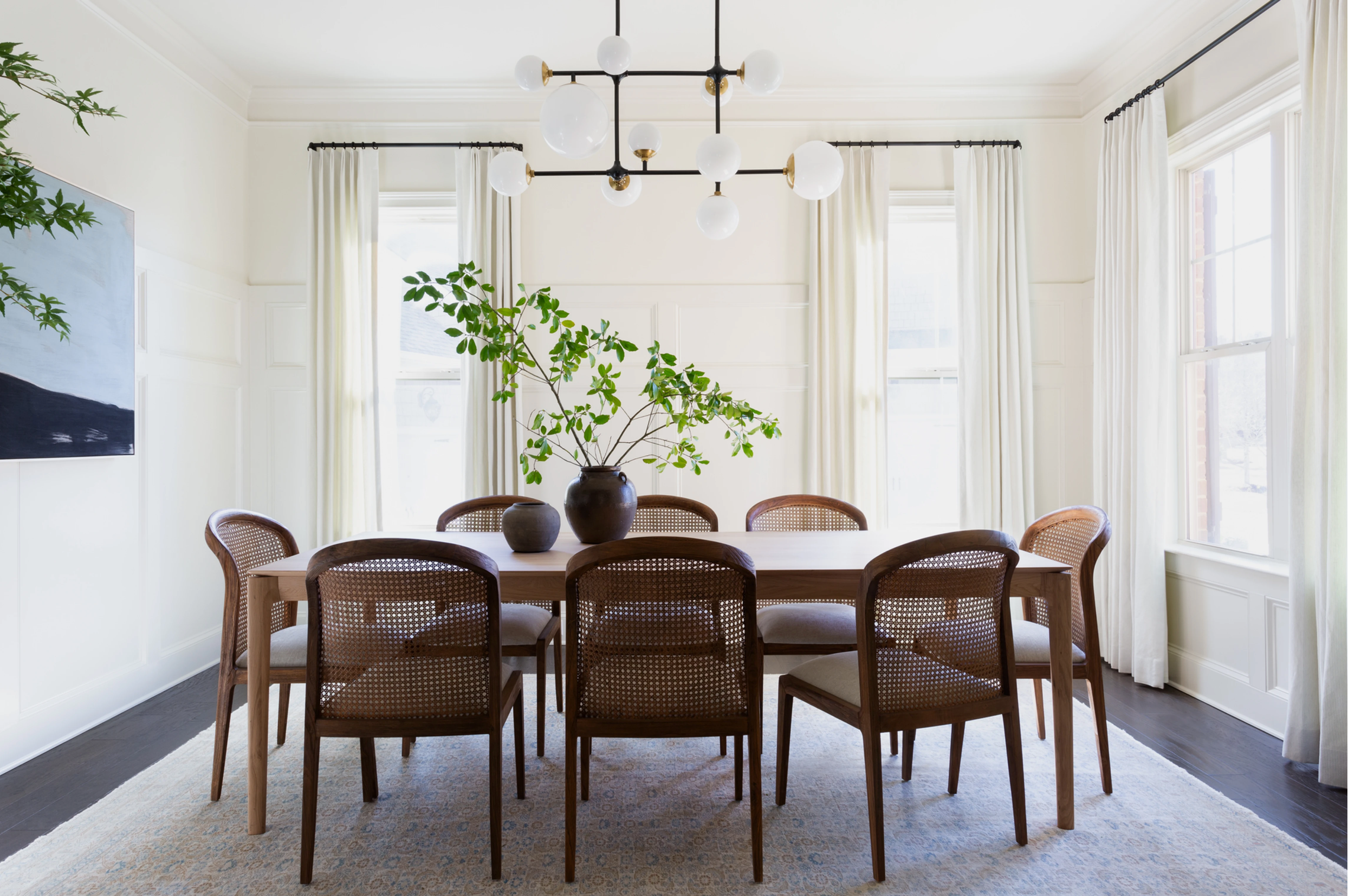 Modern Vintage Dining Room by Prescott Design