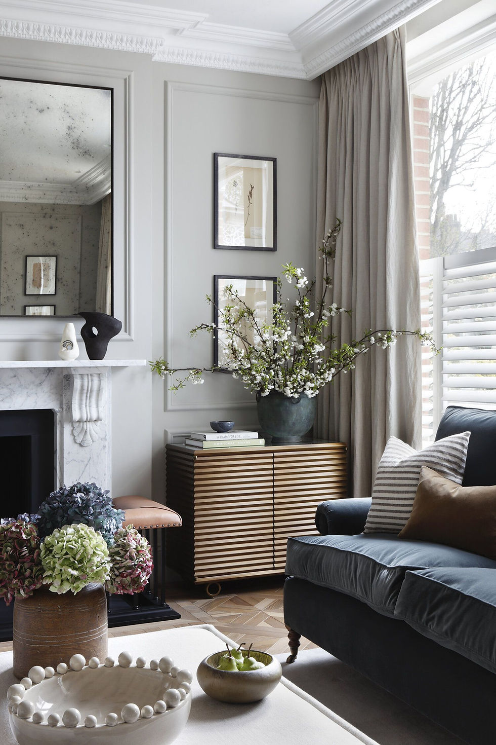 Modern Vintage Living Room by By Christian Bense