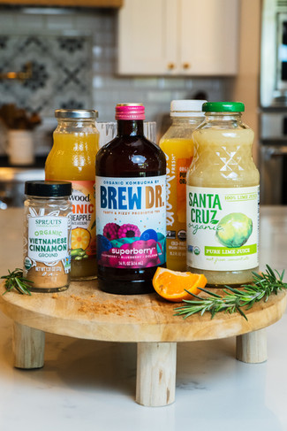 pineapple berry mocktail | diamonds in the desert design