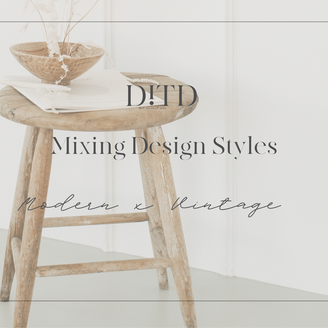 Mixing Design Styles: How to Combine Modern and Vintage Decor for a Curated Look