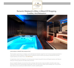 Riconoscimenti e referenze ViVi SPA Privata Milano - Recensioni ViVi SPA Privata Milano