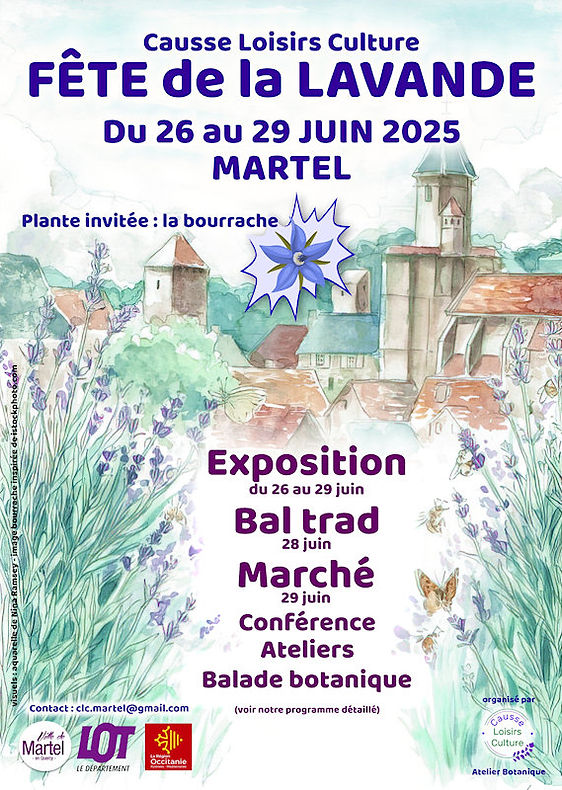 Affiche Fête de la Lavande