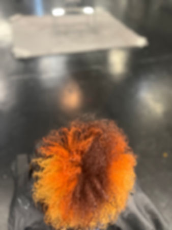 Peek-A-Boo four colors with silk press 