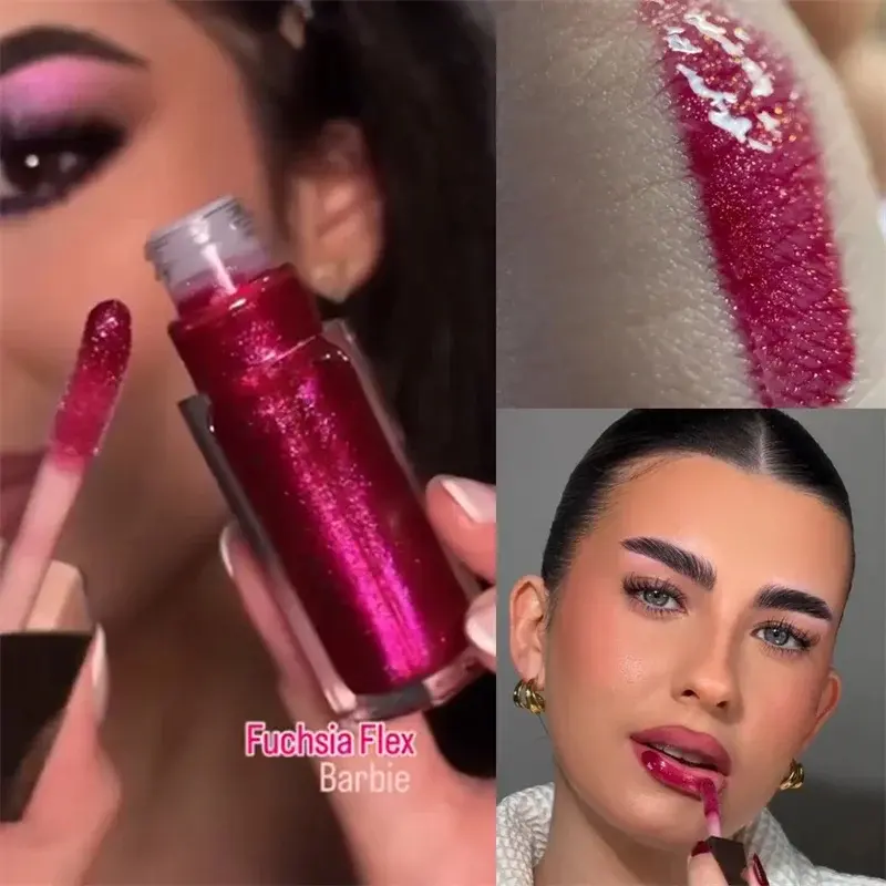 Thumbnail: Fashion Fenty Beauty Lip Glaze Moisten Shine Glitter Lip Plumper Makeup for
