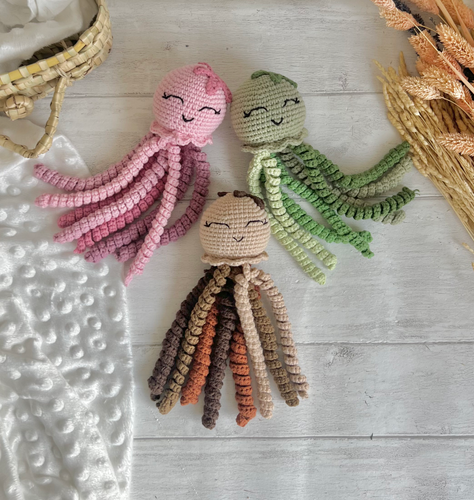 Gamakatsu Lot de 6 crochets en forme de pieuvre Gamakatsu Lot de 6 crochets en forme de pieuvre