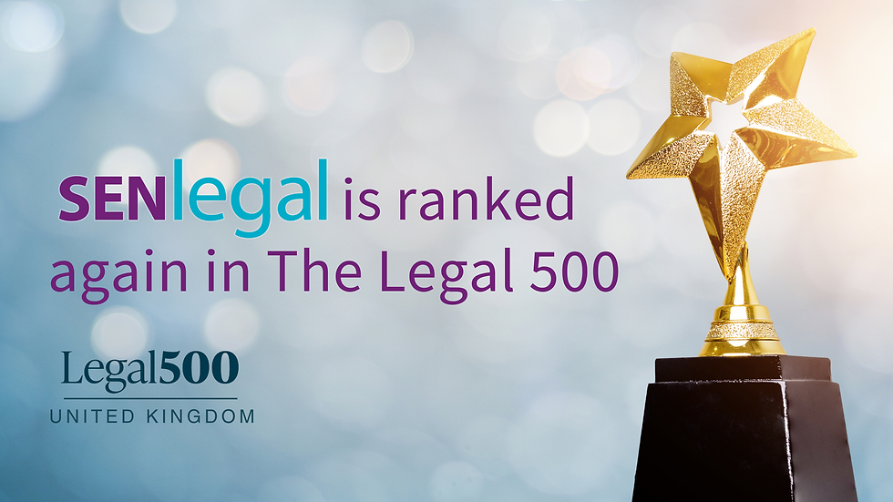 SEN Legal recognised as a Leading Firm in the The Legal 500 Rankings