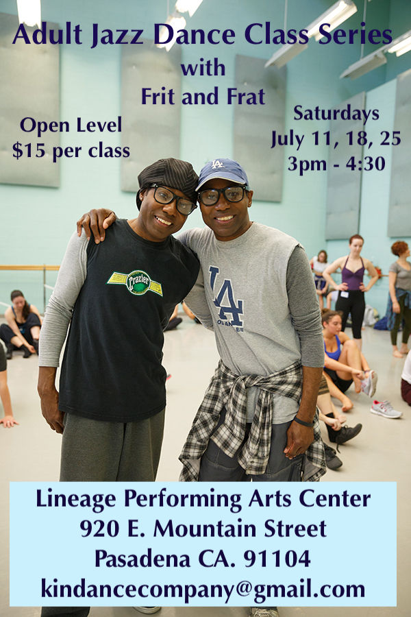Adult Jazz Dance Class with Frit & Frat