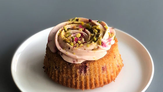 Rose Raspberry Teacake
