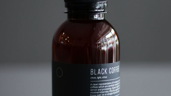 Cold Black Coffee