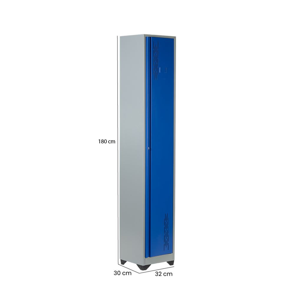 Locker 1 puesto 180 x 32 x 30 cm