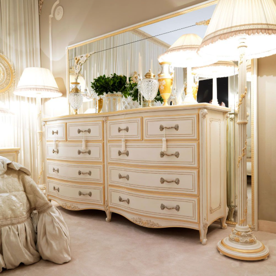 como rafinatto dresser in bedroom