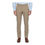 Thumbnail: Classic Beige Slim-Fit Men’s Formal Trousers