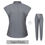 Thumbnail: Grey TRUST Mandarin Style Scrub Set