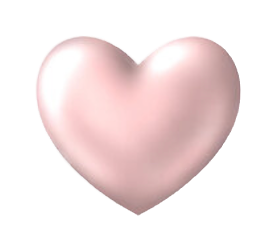 Shiny pink heart icon