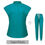 Thumbnail: Teal TRUST Mandarin Style Scrub Set