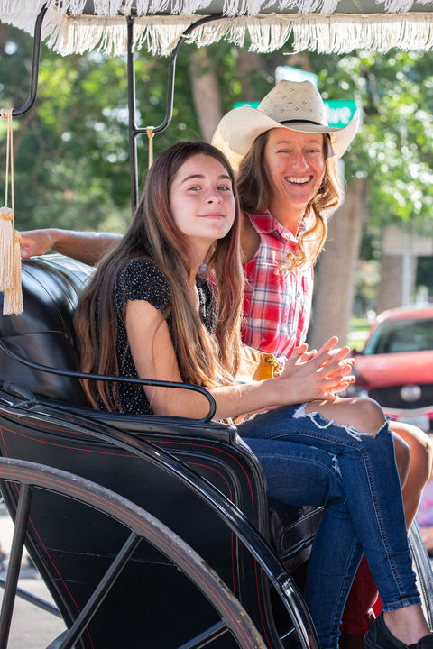 Wyoming State Auditor Kristi Racines at Cheyenne Frontier Days™ parade