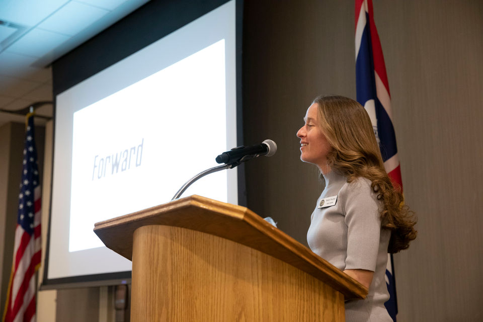 Wyoming State Auditor Kristi Racines at Forward Cody
