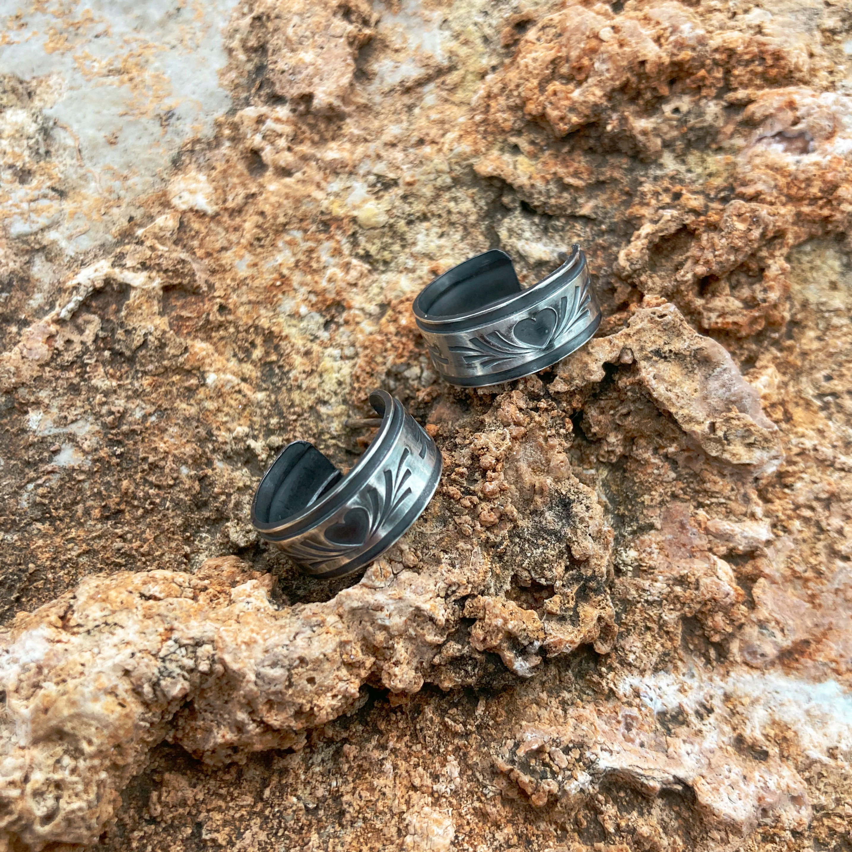 Everyday Heart Huggie Earrings