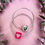 Thumbnail: Pearl Lucky U & spiderweb hoops