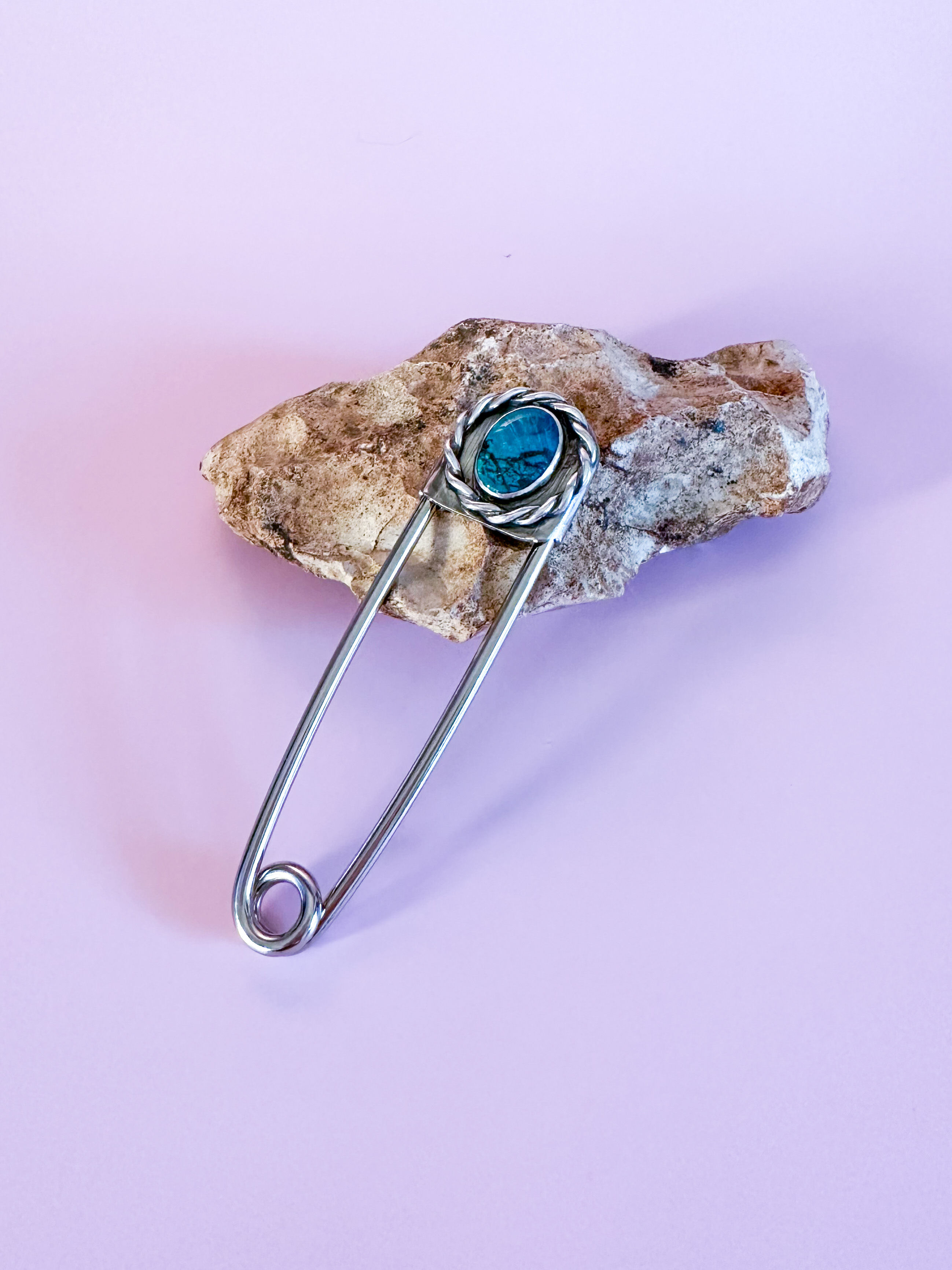 Turquoise Jumbo Pin