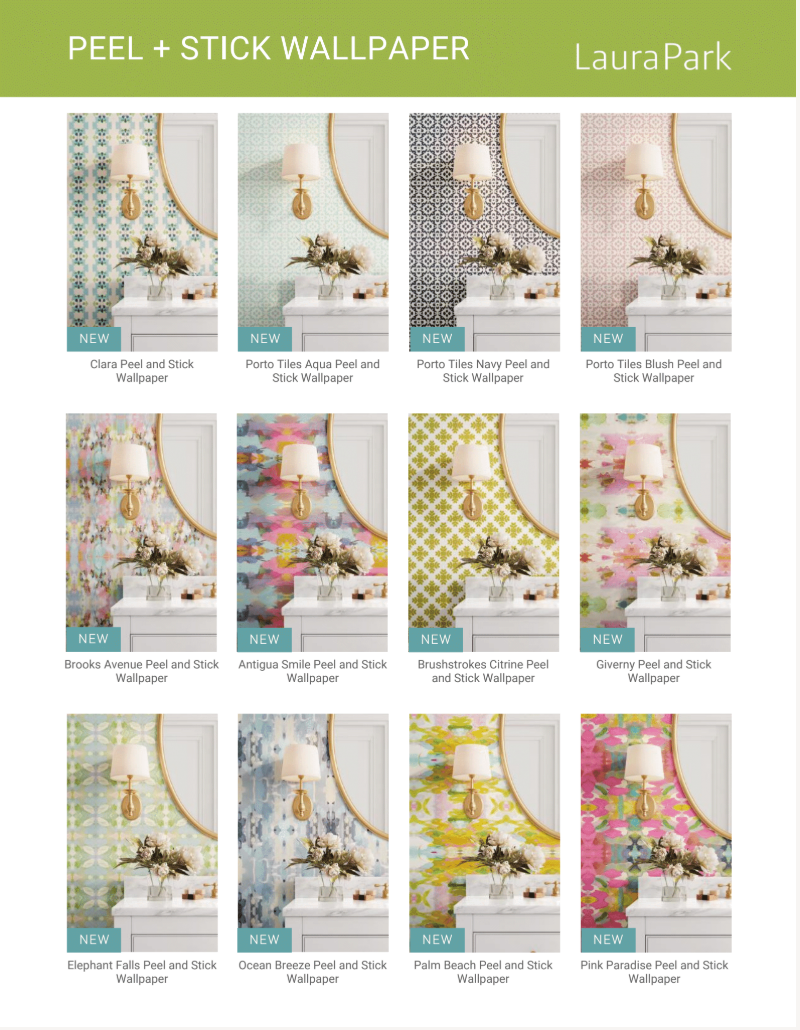 Thumbnail: Laura Park - Peel & Stick Wallpaper