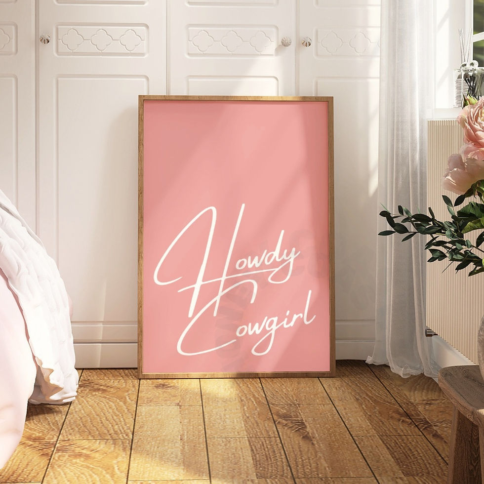 Thumbnail: Howdy Cowgirl Art