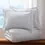Thumbnail: blue stripe comforter set
