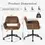 Thumbnail: Adjustable Swivel Desk Chair
