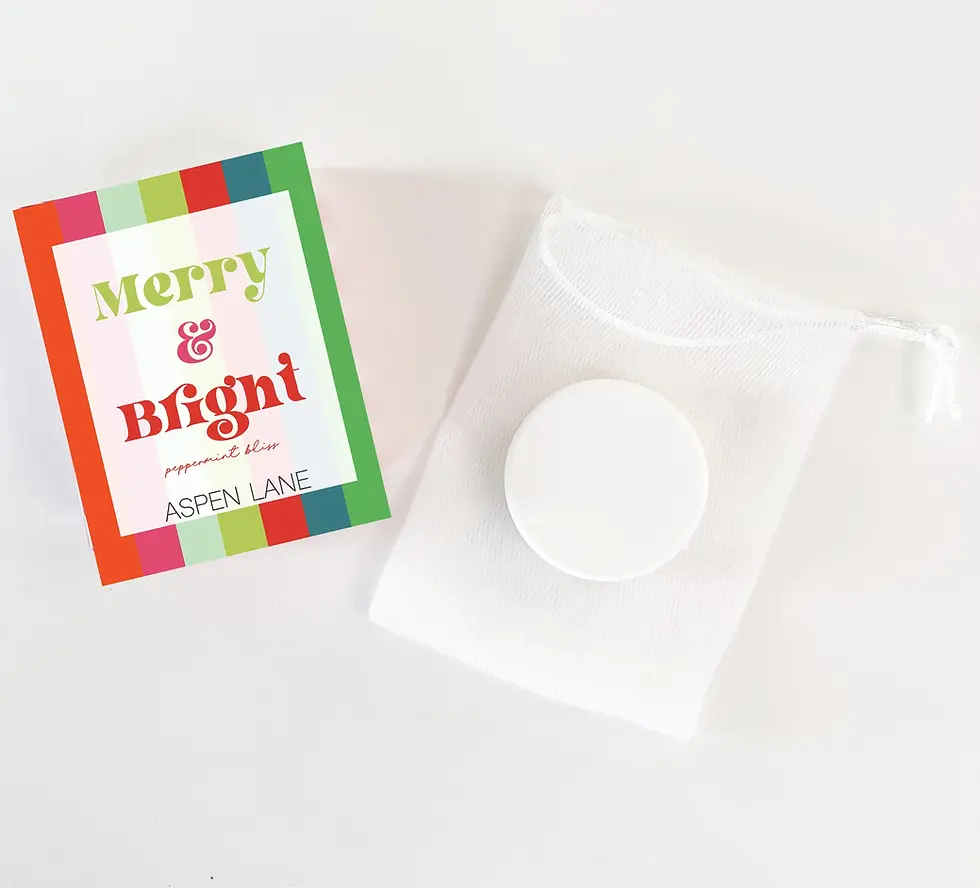 Merry & Bright Shower Fizzie | Holiday Shower Bath Steam
