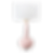Pink ceramic lamp
