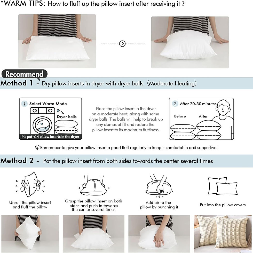 Thumbnail: Down Feather pillow inserts