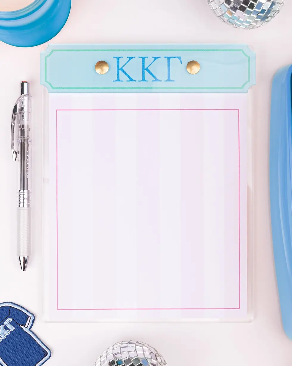 Thumbnail: Acrylic Greek Notepads