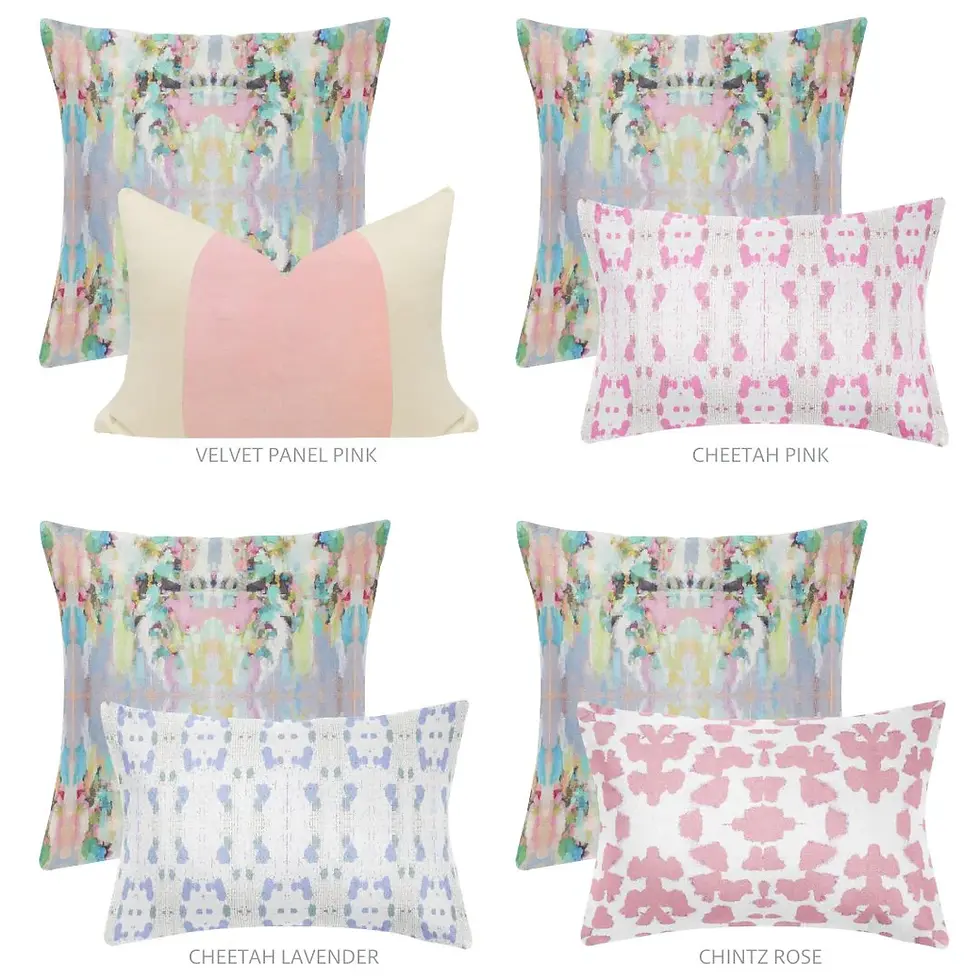Thumbnail: laura park lemonade stand pillow