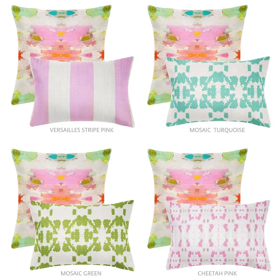 Thumbnail: laura park giverny pillow
