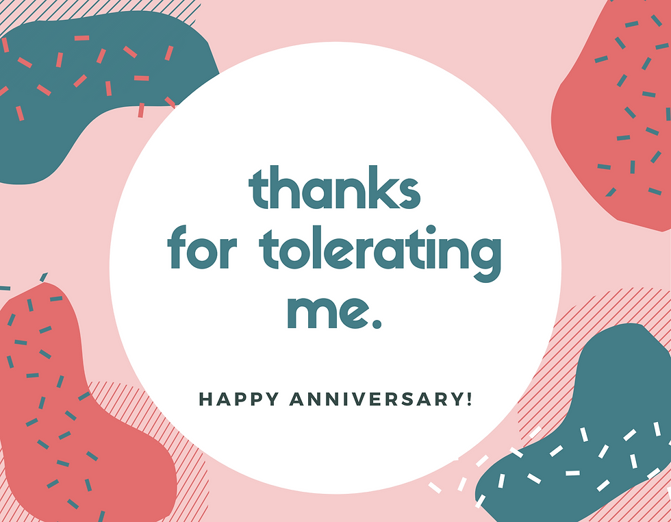 Anniversary ~ Funny