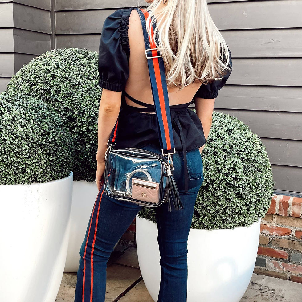 Thumbnail: Clear Courtney Purse ~ Choose your Strap!