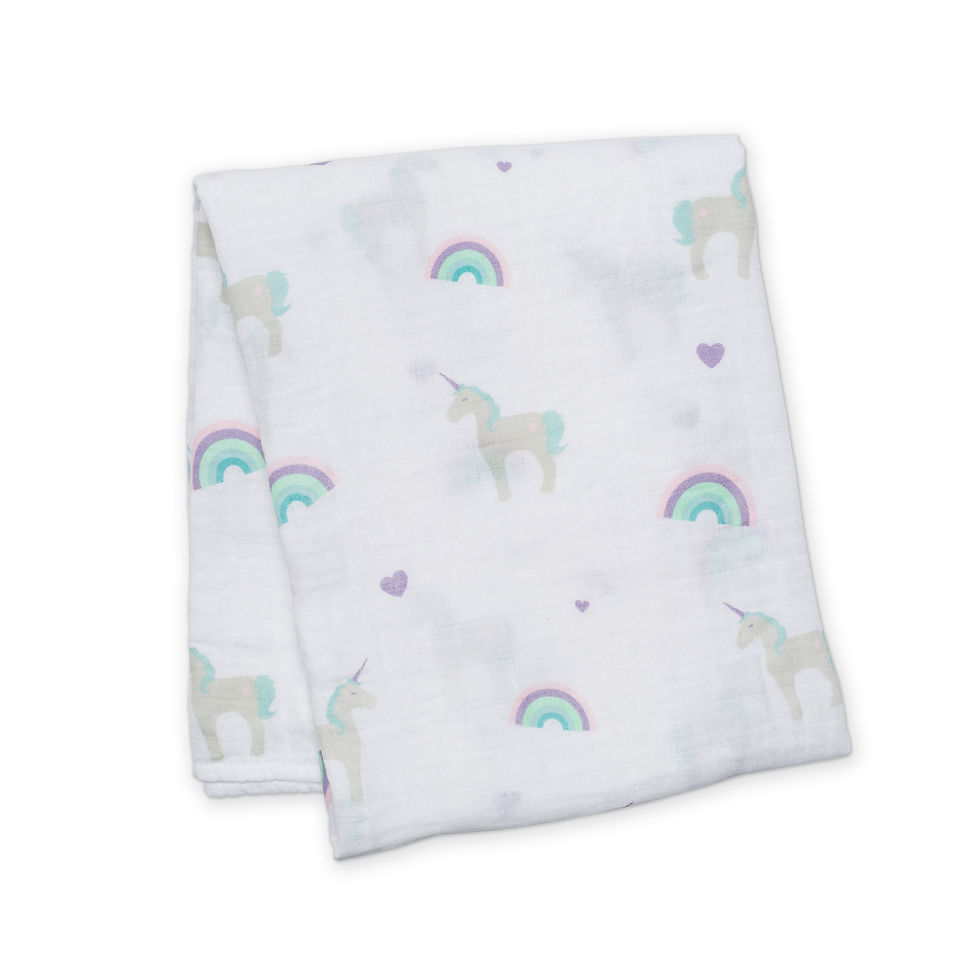 Thumbnail: Tiny Teenager ~ Unicorn Swaddle BOXX