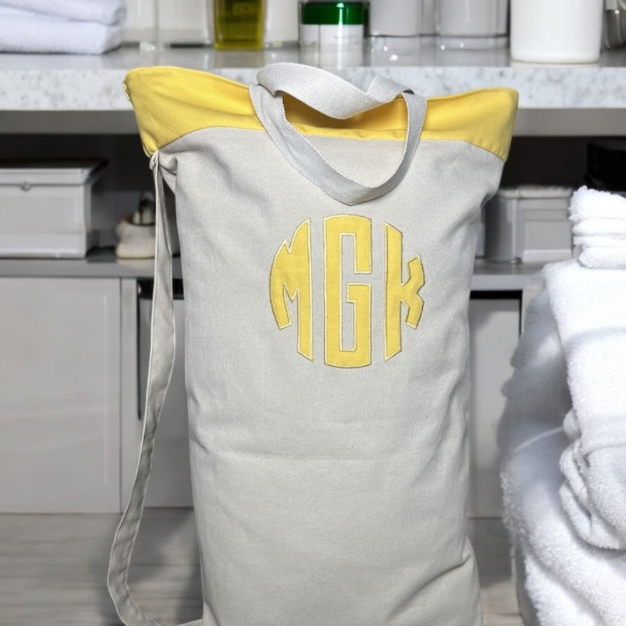 Monogrammed Laundry Bag
