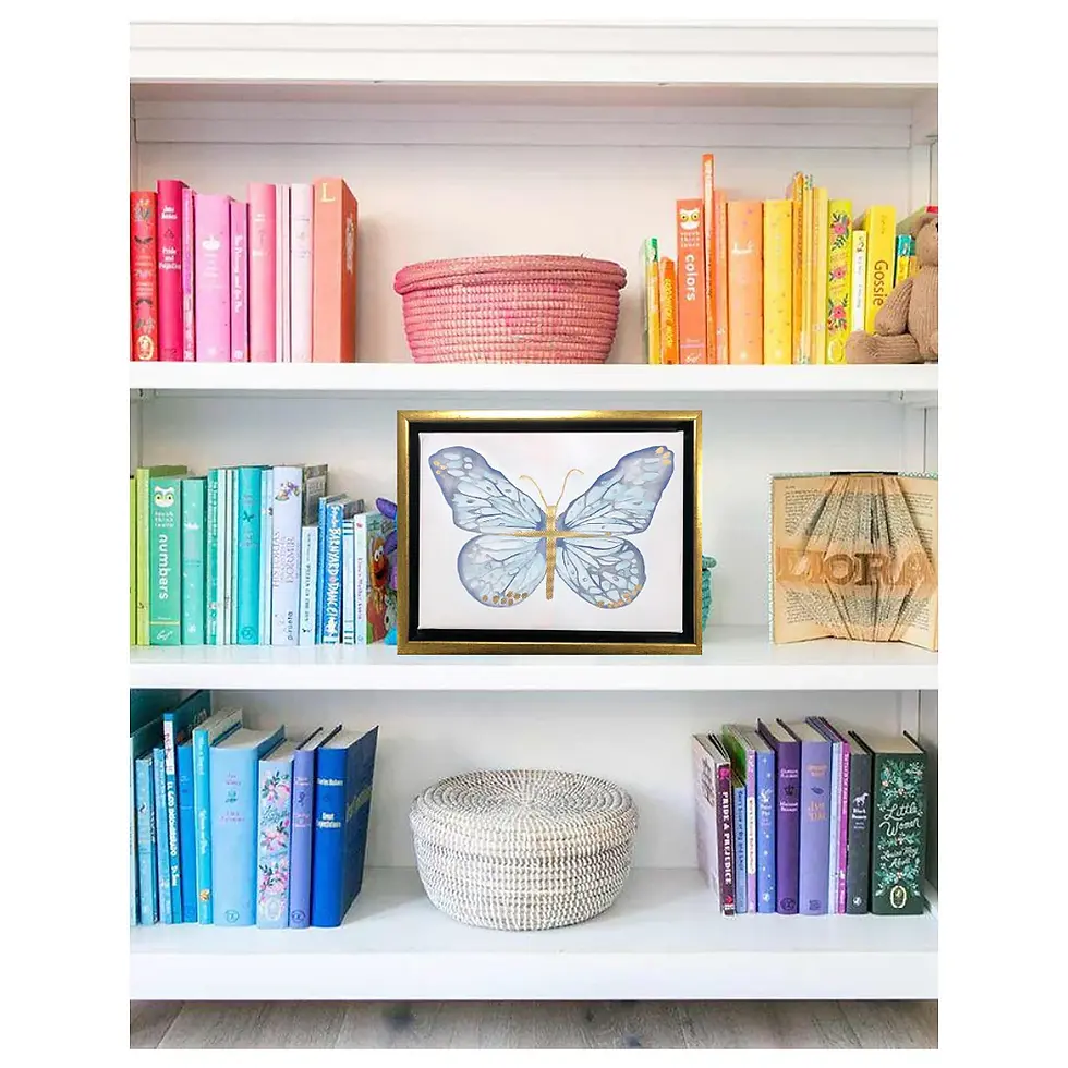 Thumbnail: Mini butterfly art