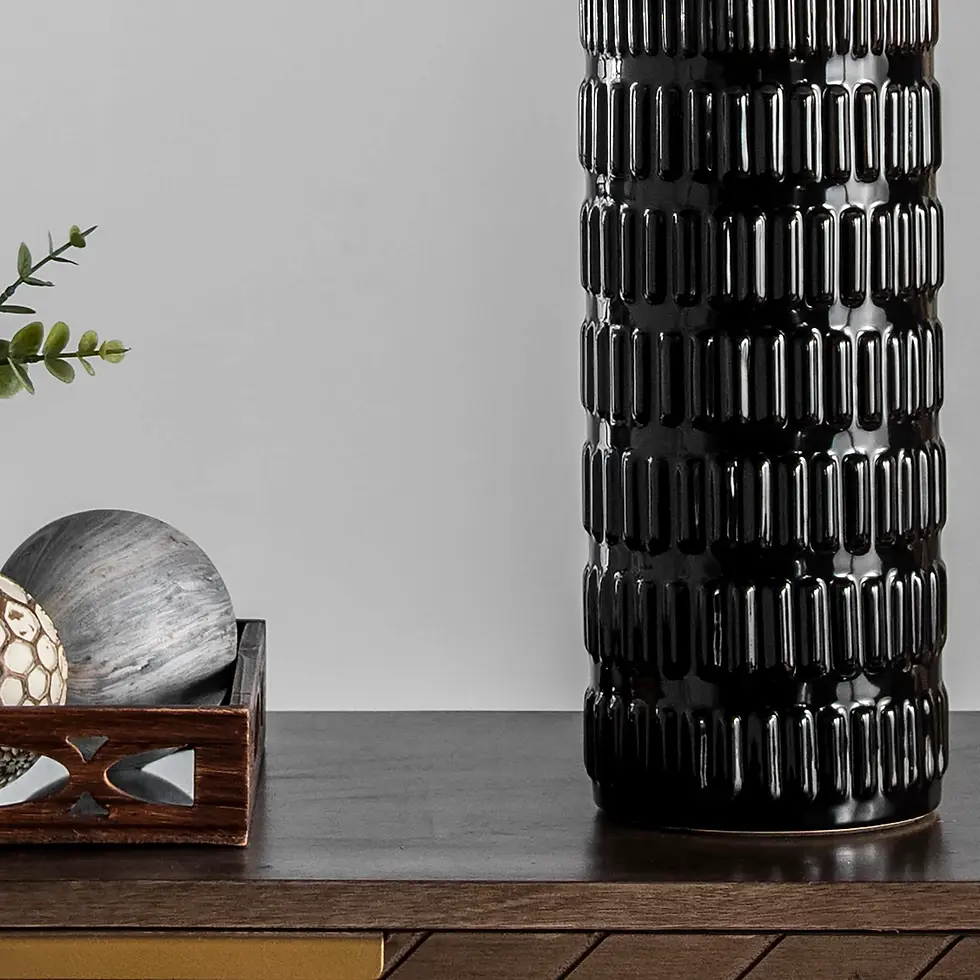 Thumbnail: Ceramic black Lamp