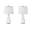 Thumbnail: Set of 2 white lamps