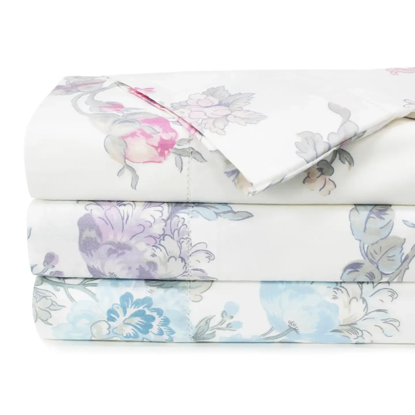 Vintage floral sheet set