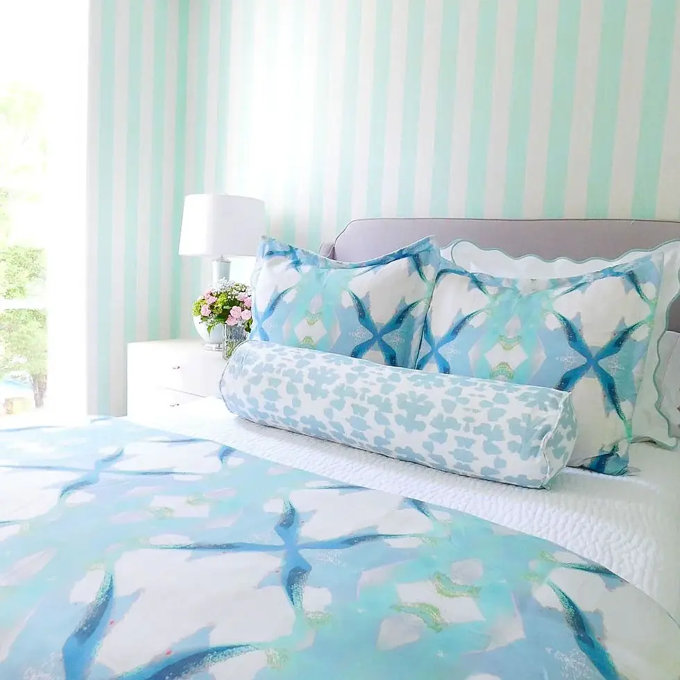 Laura Park Jasmine Blue Duvet
